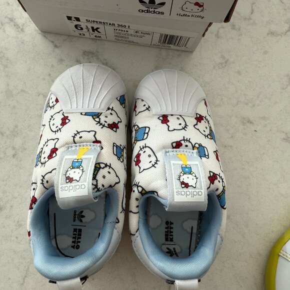 Adidas x Hello Kitty Superstar 360 toddler 6.5 - Picture 2 of 6